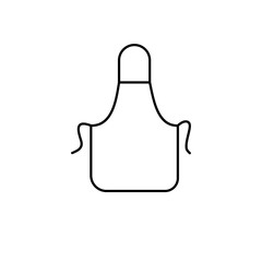 apron icon vector