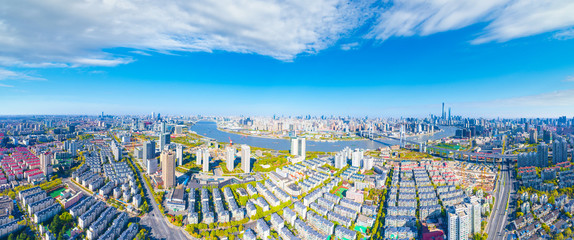 Obraz na płótnie Canvas City Scenery of Pudong New Area, Shanghai, China