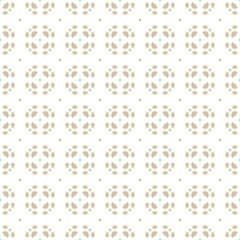 Vector geometric ornament. Seamless pattern in oriental style. Delicate mosaic texture, mesh, ornamental grid. Subtle white and beige abstract background. Repeat design for decoration, prints, covers