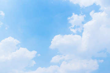 blue sky with clouds