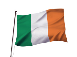 Fototapeta premium アイルランドの国旗イメージ、3dイラストレーション