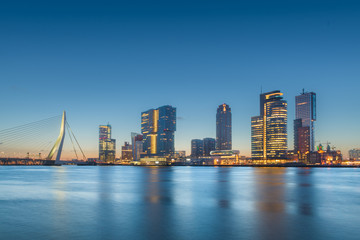 Rotterdam, Netherlands Skyline