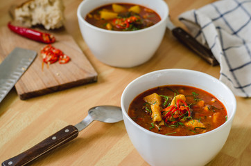 Goulash - a traditional Hungarian Soup or Stew