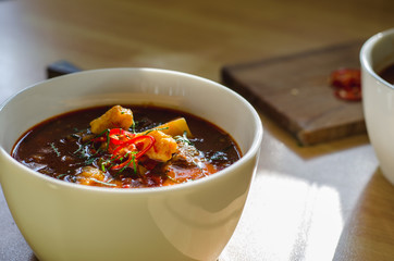 Goulash - a traditional Hungarian Soup or Stew