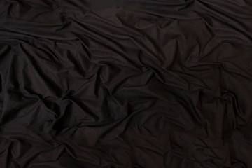 Black color cotton fabric