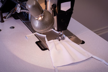 Fabrication de masques lavables pour la protection du visage contre virus du covid-19, coronavirus,...