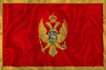 Montenegro country flag