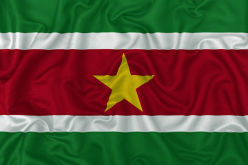 Suriname country flag