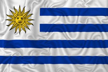 Obraz premium Uruguay country flag