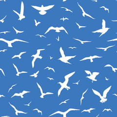 Seamless pattern with birds - 336430459