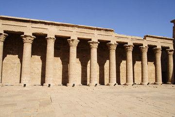 
The city of Edfu in Egypt