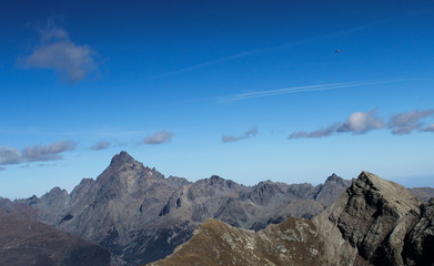 autumnal panoramas in the upper Varaita Valley