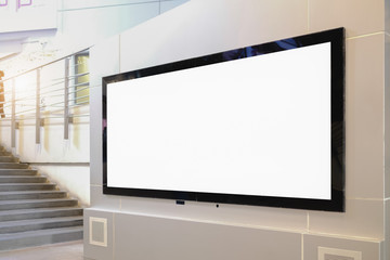 lcd tv with blank screen