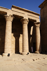 Fototapeta premium The city of Edfu in Egypt