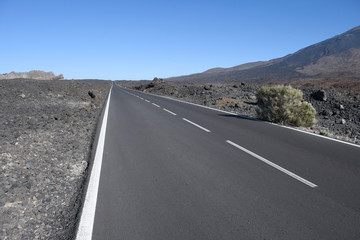Espagne, Tenerife, la route du El Teide TF21