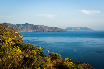 view of the coast of the mediterranean sea