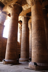 
The city of Edfu in Egypt