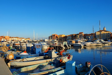 Martigues, dans les Bouches du Rh&ocirc;ne en france