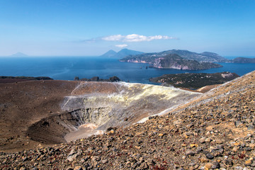 from the Volcano of Vulcano