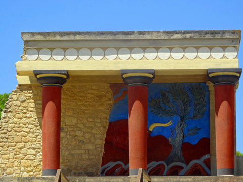 Cr&egrave;te site de Cnossos