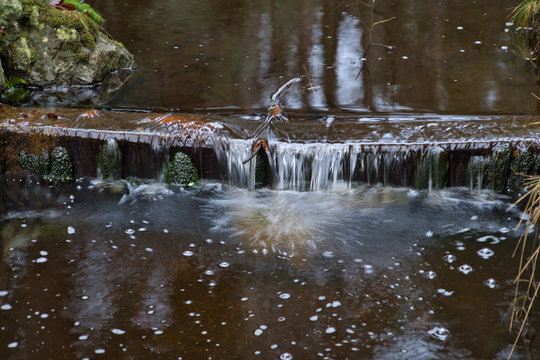 Kleiner Bach, Fluss im M&auml;rchenwald, Energie tanken im Wald