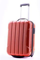 Big  luggage isolated on white background