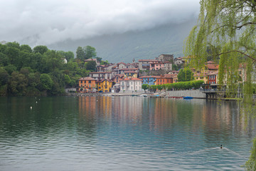 Fototapeta premium Lago di Mergozzo - Piemonte