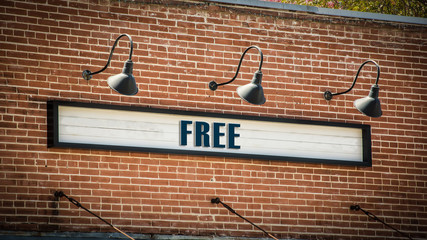 Street Sign to Free