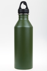 black plastic bottle
