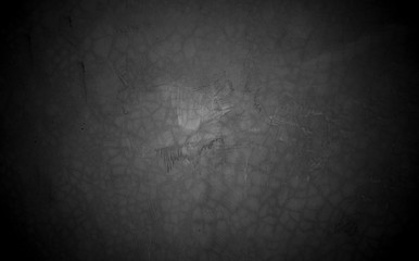 Old wall texture cement dark black gray  background abstract grey color design are light with white gradient background.