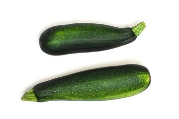Zucchini isolated. Zucchini isolated white background.