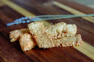 Crackers aux graines