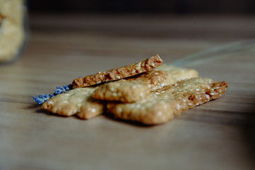 Crackers aux graines