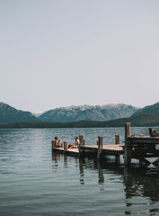Descanso en el muelle