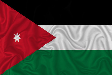 Jordan country flag