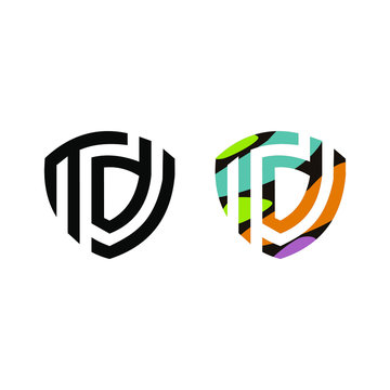 initial TDJ logo or symbol concept
