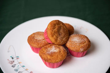 Magdalenas para desayuno casero