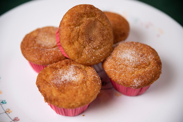 Magdalenas para desayuno casero