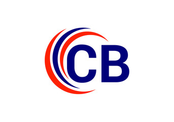 C B Initial Letter Logo design vector template, Graphic Alphabet Symbol for Corporate Business Identity