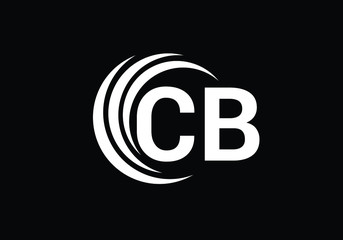 C B Initial Letter Logo design vector template, Graphic Alphabet Symbol for Corporate Business Identity