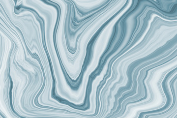 Obraz premium Marble ink colorful. Blue marble pattern texture abstract background. can be used for background or wallpaper
