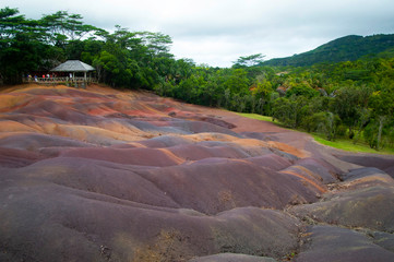 Isla Mauricio Tierra siete colores