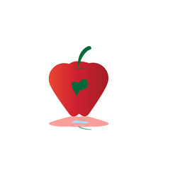 Apple illustration unique vector design