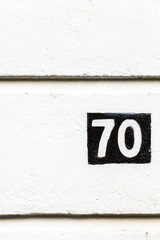 House number 70