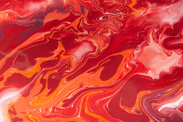 Ink, paint, abstract. Colorful abstract painting background