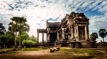 The South Library of Angkor Wat, Siam Reap, Cambodia