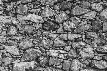 Close up stone wall,