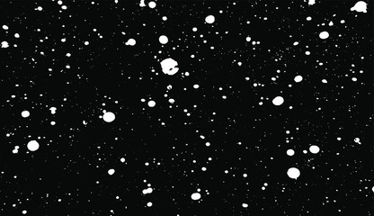 Dark grunge urban texture vector. Distressed overlay texture. Grunge background. Abstract obvious dark worn textured effect. Vector Illustration. Black isolated on white. EPS10.