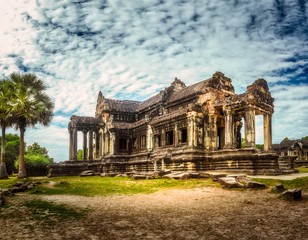 Obraz premium The South Library of Angkor Wat, Siam Reap, Cambodia