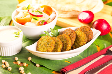 Falafel comida Arabe